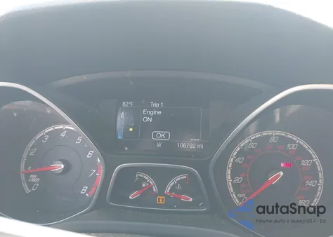 2014 Ford Focus St from USA, damaged, VIN 1FADP3L92EL268410